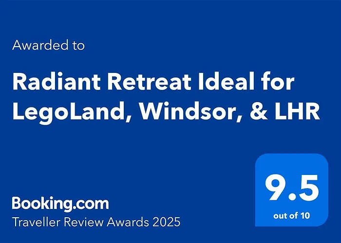 Radiant Retreat Ideal For Legoland, Windsor, & Lhr